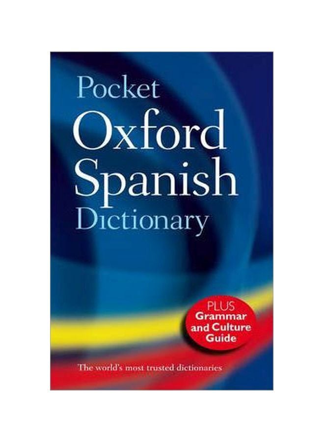 Pocket Oxford Spanish Dictionary paperback english - 04-Aug-05 