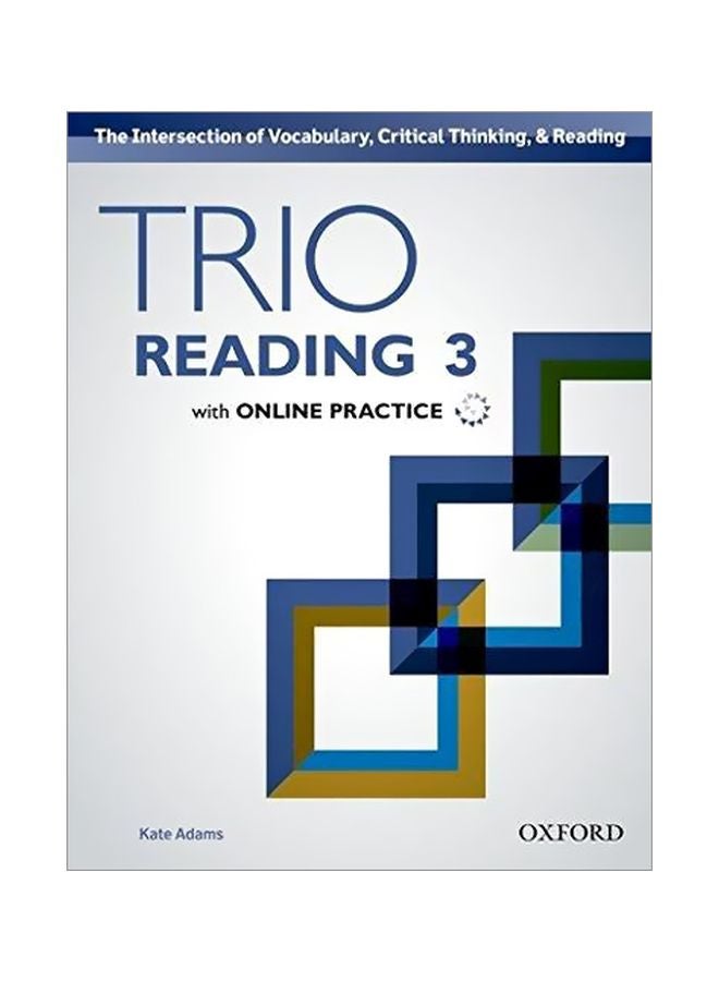 Trio Reading: Level 3: Student Book With Online Practice English by Kate Adams - 14-Jul-16