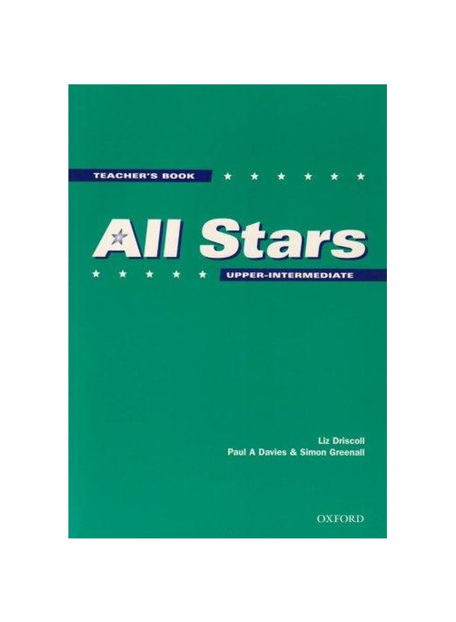 All Stars: Teacher's Book Upper-Intermediate Level paperback spanish - 19-Jul-01 