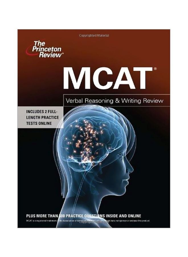 MCAT Verbal Reasoning And Writing Review Paperback English - 15-Jul-10 