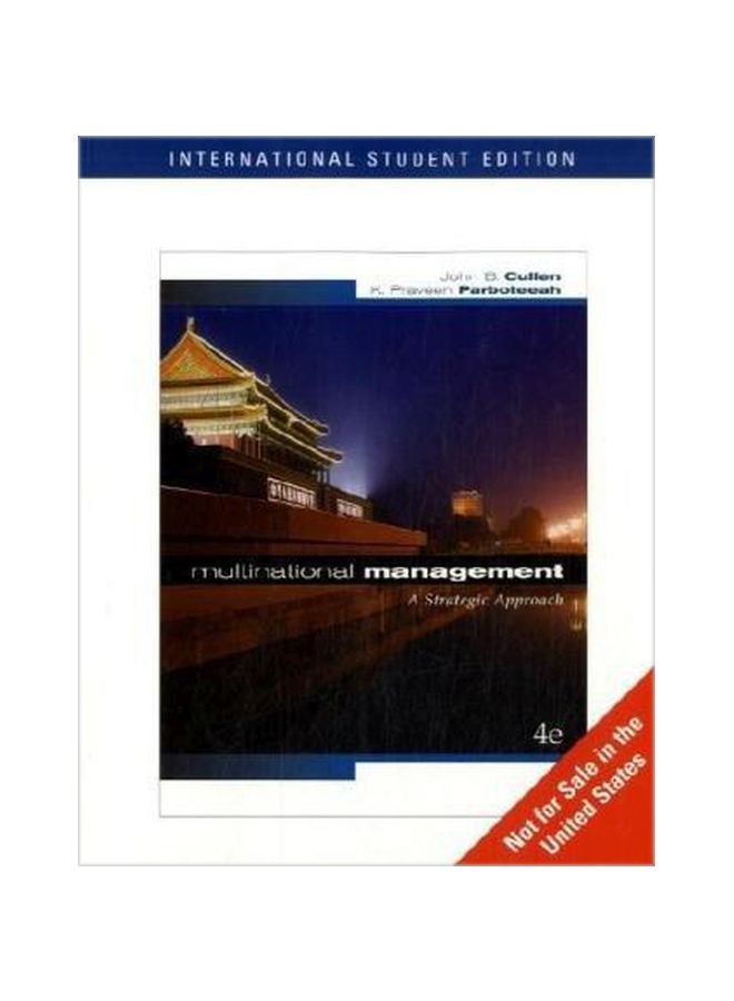 Multinational Management:With Map Paperback English by John Cullen - 39165 