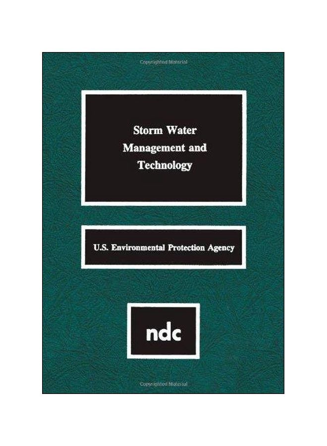 Storm Water Management And Technology Hardcover English by Office of Drinking WaterHealth Advisories US Environmental Protection Agency - 01-Jan-95 