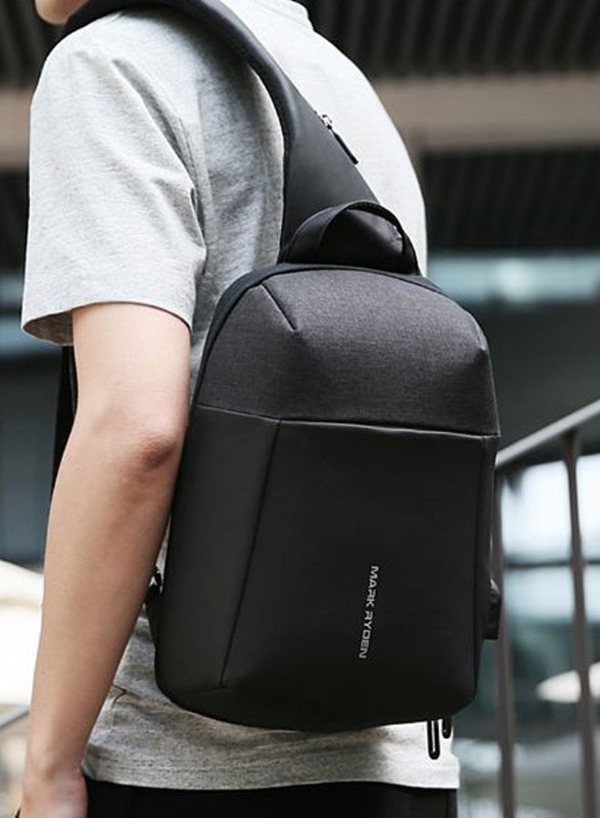 Portable USB Charge Anti-Theft Chest Backpack - Image 2