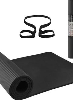 Generic Non-Slip Yoga Mat With Gift Storage Bag and Carry Sling 72 x 24inch  - Image 2