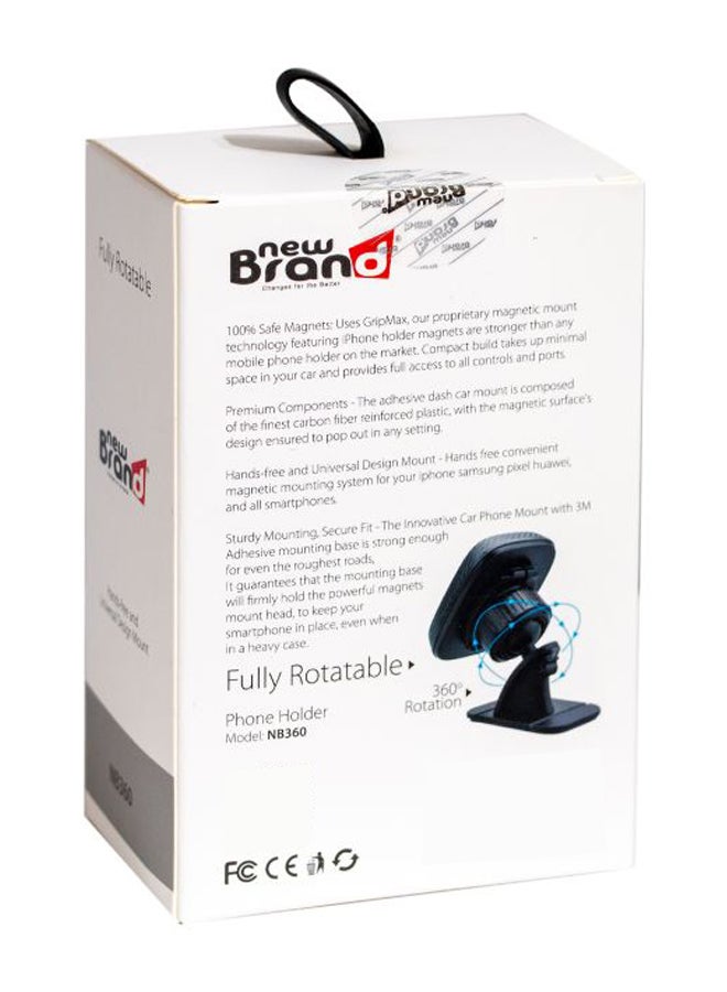 NEW BRAND Magnetic Phone Holder Black  - Image 2