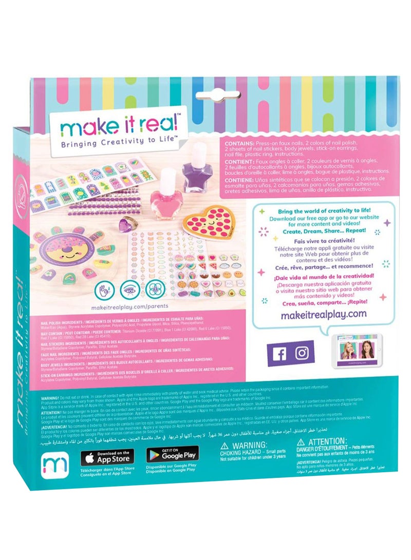 Make It Real Glitter Nail Art Set  - Image 2