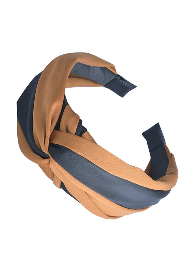 Simple Design Fashion Hairband Brown/Blue