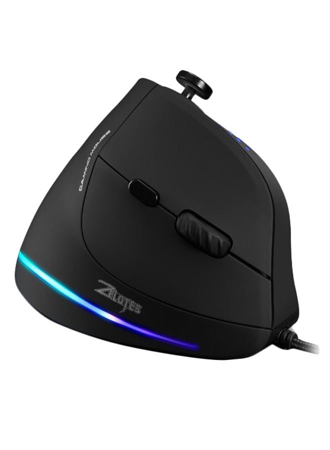 C-18 Vertical Wired Gaming Mouse Black