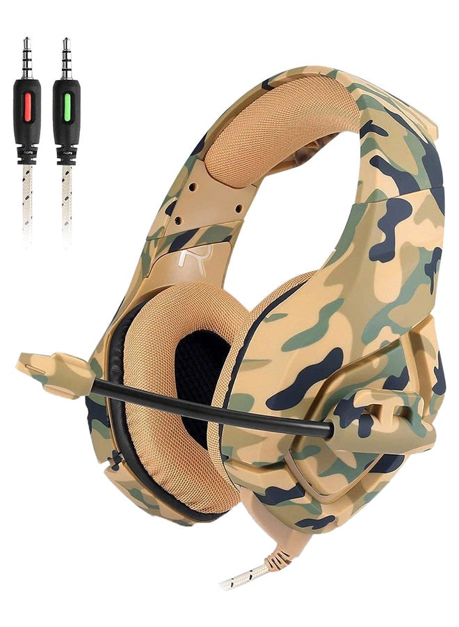 أونيكوما Stereo Over-EarWired  Gaming Headphones With Microphone For PS4/PS5/XOne/XSeries/NSwitch/PC - Image 1