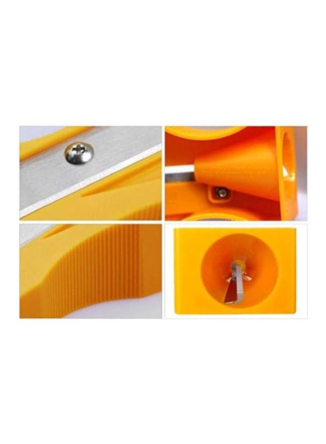 أداة تقشير الخيار والجزر برتقالي/فضي - Image 2