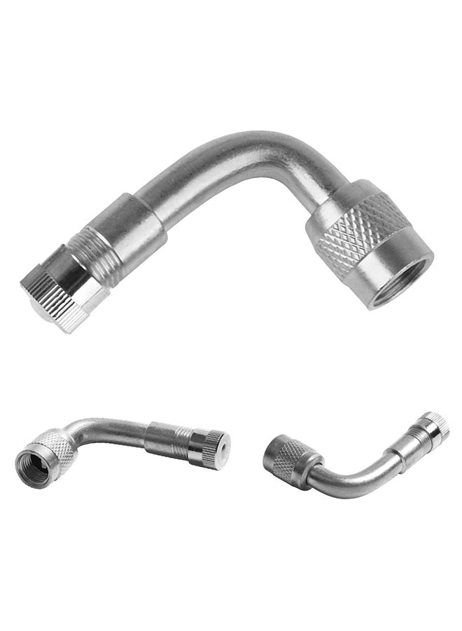 Generic 90-Degree Brass Air Tyre Valve Schrader For Car Truck Motorcycle  - Image 1