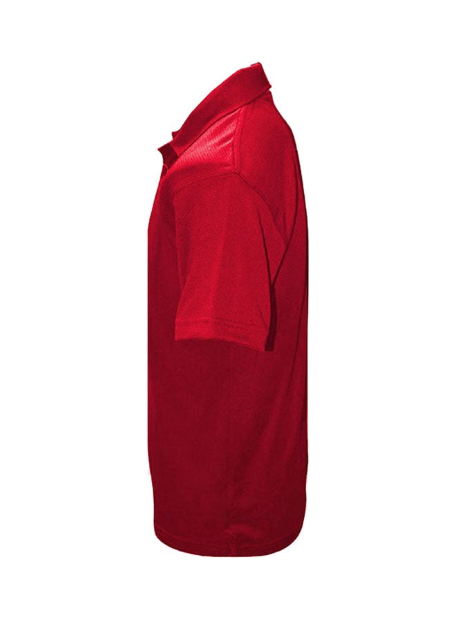 SANTHOME - All Day Fresh Polo T-Shirt Red - Image 1