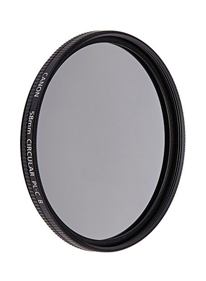 Canon - 58mm Circular Polarizing Filter Black - Image 1