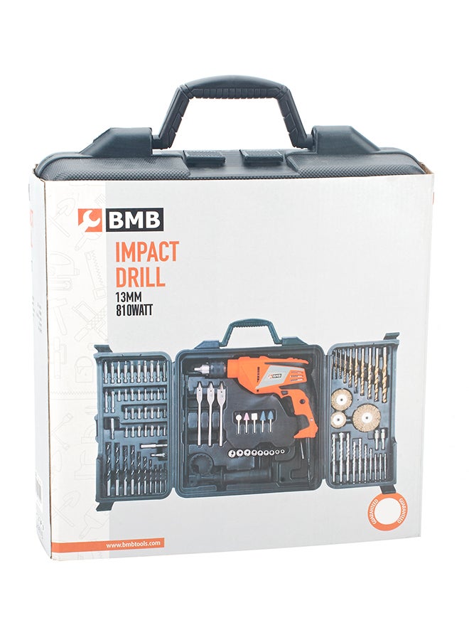 BMB tools 600W Impact Drill Set Orange/Black 13ml - Image 5