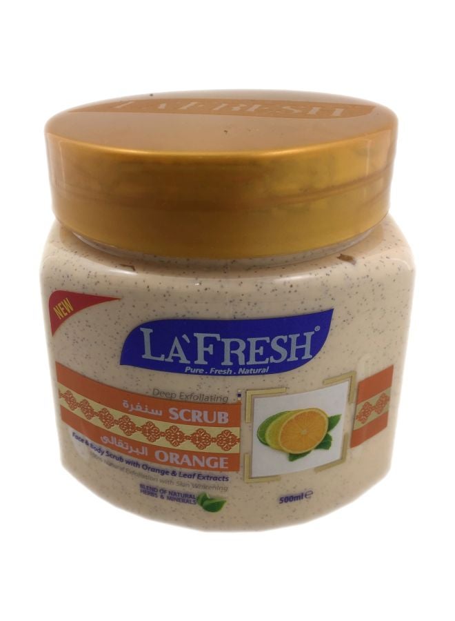 لا فريش مقشر للوجه بالبرتقال 500ملليلتر