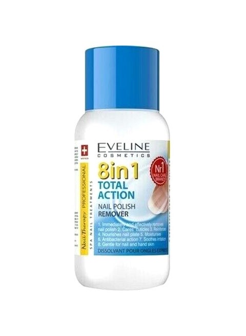 8 In 1 Total Action Nail Polish Remover Clear