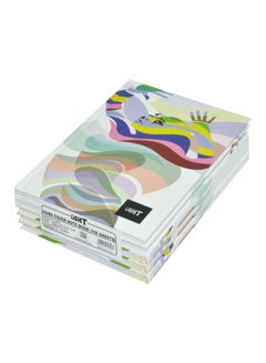 Light 5-Piece A5 Hard Cover Notebook Set Multicolour 