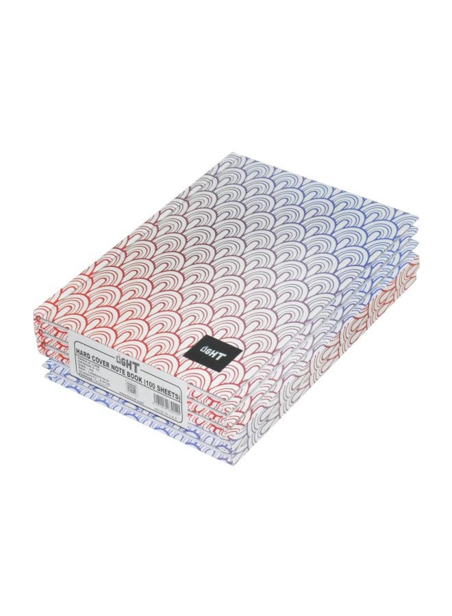 Light - 5-Piece A5 Single Ruled Notebook Multicolour - Image 1