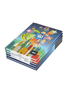Light 5-Piece A5 Single Ruled Notebook Multicolour 