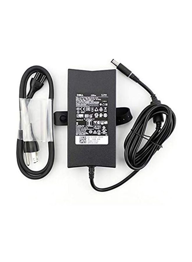 DELL - AC Adapter With 6 Power Cord For Dell Latitude Laptop Black - Image 1