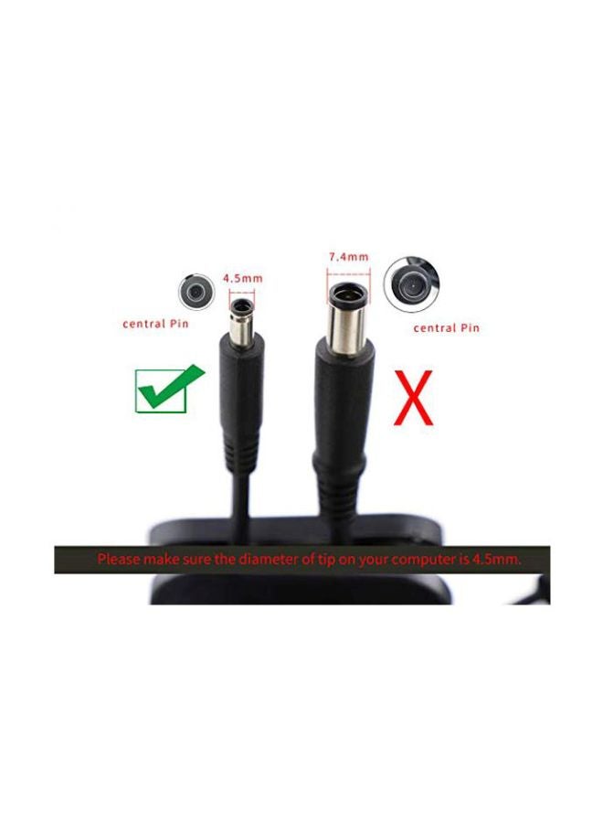 ديل محول شحن بديل لسلسلة لابتوب ديل إنسبايرون أسود - Image 5