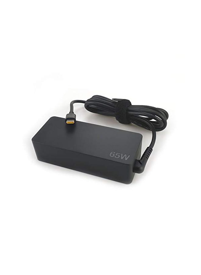 Lenovo - Charging Adapter For Lenovo ThinkPad Yoga Flex Miix Black - Image 1