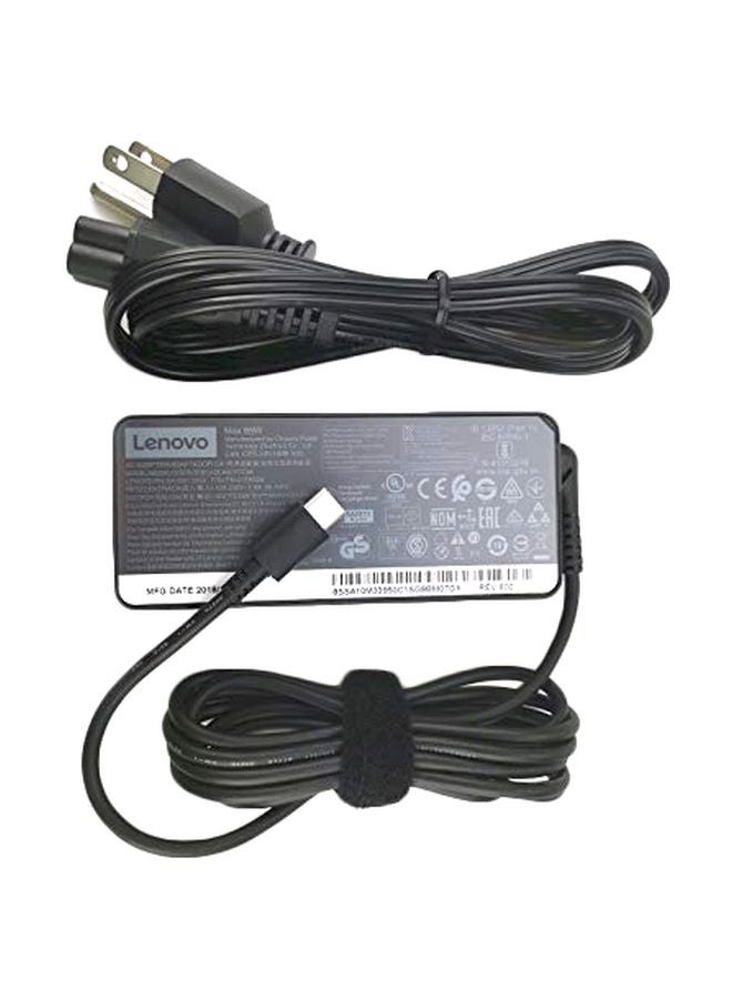 Lenovo - Charging Adapter For Lenovo ThinkPad Yoga Flex Miix Black - Image 1
