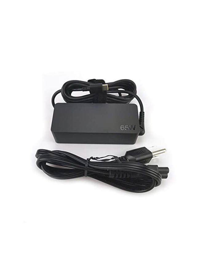 Lenovo - Charging Adapter For Lenovo ThinkPad Yoga Flex Miix Black - Image 1