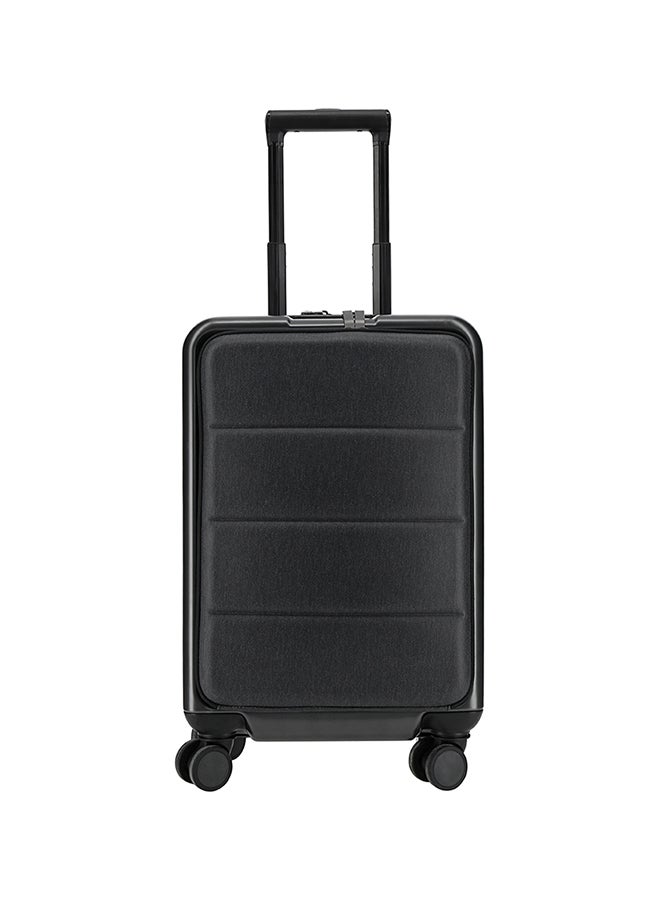 SANTHOME Hardside Cabin Luggage Trolley Black  - Image 1
