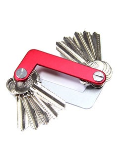 Compact Key and Keychain Holder/Organizer