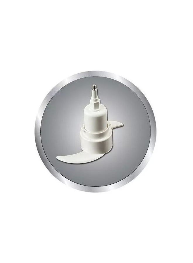 تورنيدو محضر طعام سعة 2 لتر 2.0 L 1000.0 W FP-1000SG فضي/أبيض - Image 2