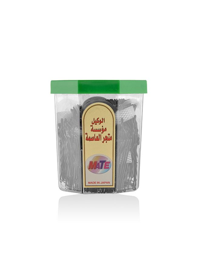 غوريكي دبوس شعر صغير - 280 قطعة أسود - Image 3