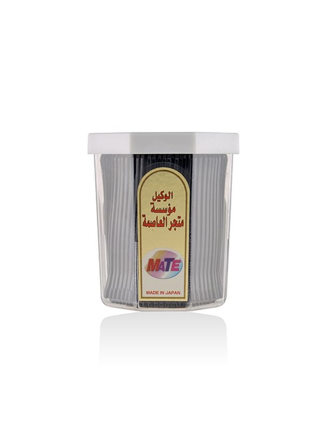 غوريكي دبوس شعر كبير - 100 قطعة أسود - Image 3