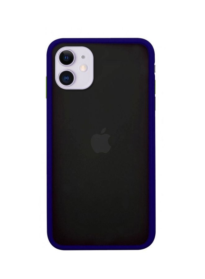 MARGOUN Protective Case Cover For Apple iPhone 11 Black/Blue - Image 2
