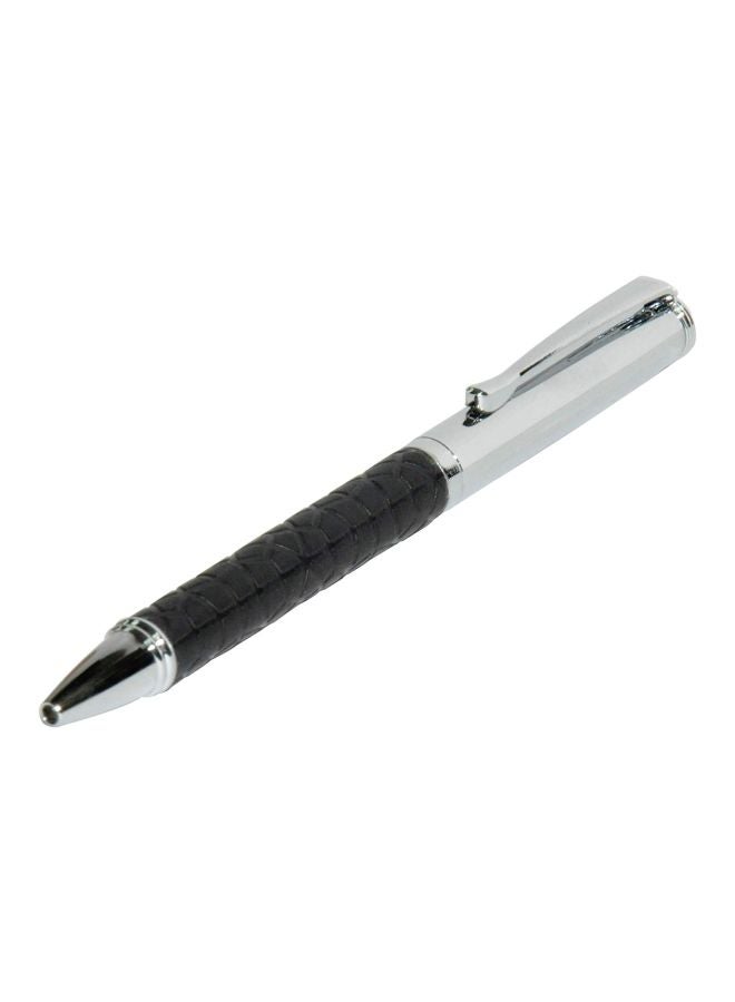 FIS Ballpoint Pen With Wrapper And Gift Box Black/Silver - Image 2