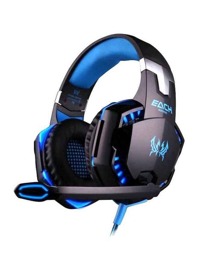 KOTION EACH Over-Ear Stereo Wired Gaming Headset With Mic - Image 1