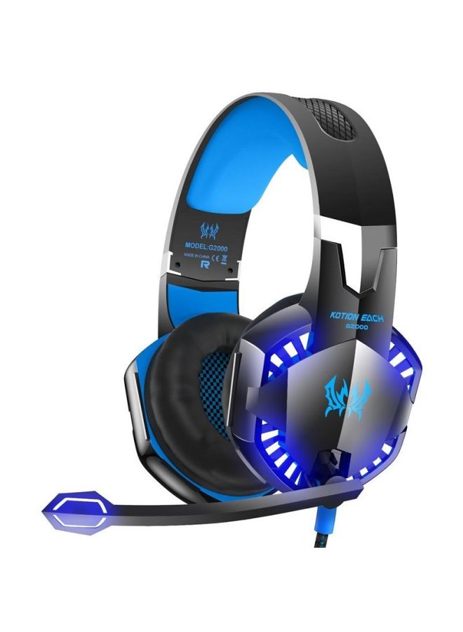 KOTION EACH - Over-Ear Gaming Wired Headphones With Mic For PS4/PS5/XOne/XSeries/NSwitch/PC - Image 1