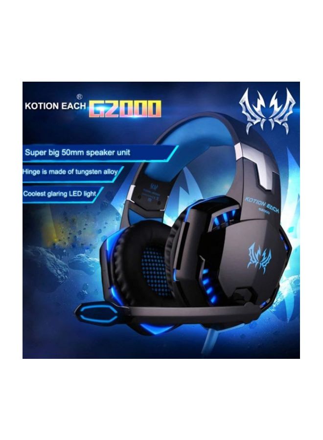 KOTION EACH G2000 Over-ear Wired Gaming Headset With Mic - Image 2