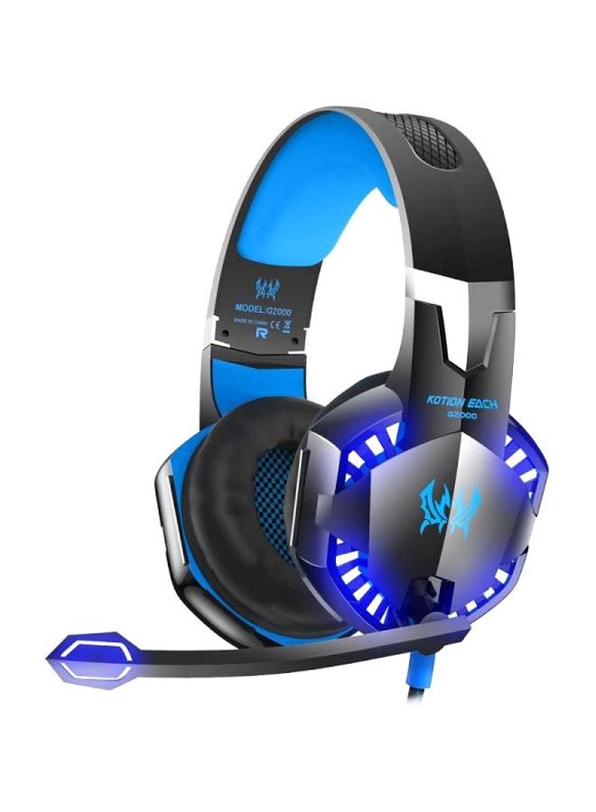 كوشن إيتش سماعة رأس سلكية للألعاب G2000 ستريو مع ميكروفون لأجهزة PS4/PS5/XOne/XSeries/NSwitch/PC  - Image 1