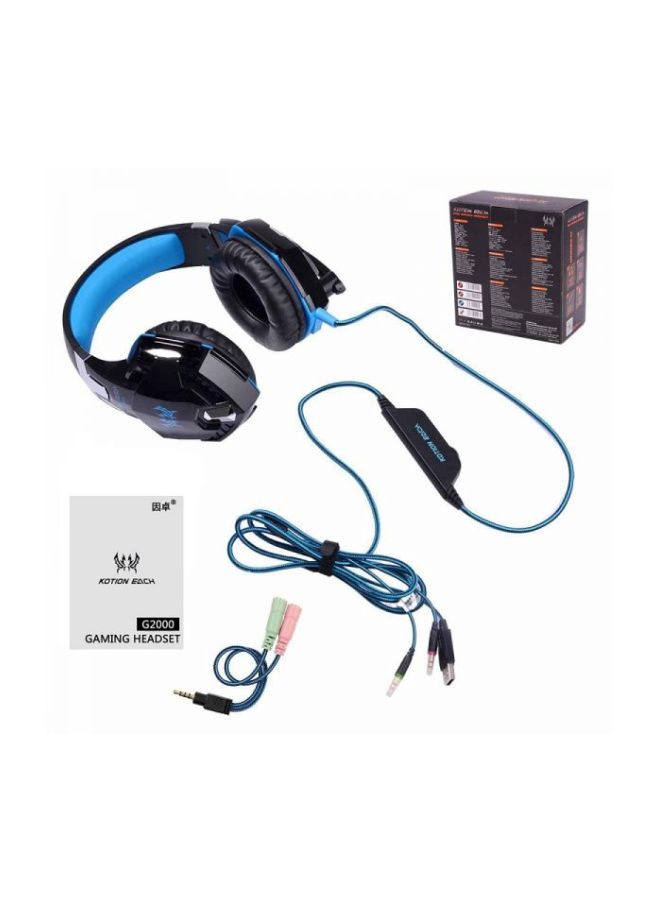 كوشن إيتش سماعة رأس سلكية للألعاب G2000 ستريو مع ميكروفون لأجهزة PS4/PS5/XOne/XSeries/NSwitch/PC  - Image 3