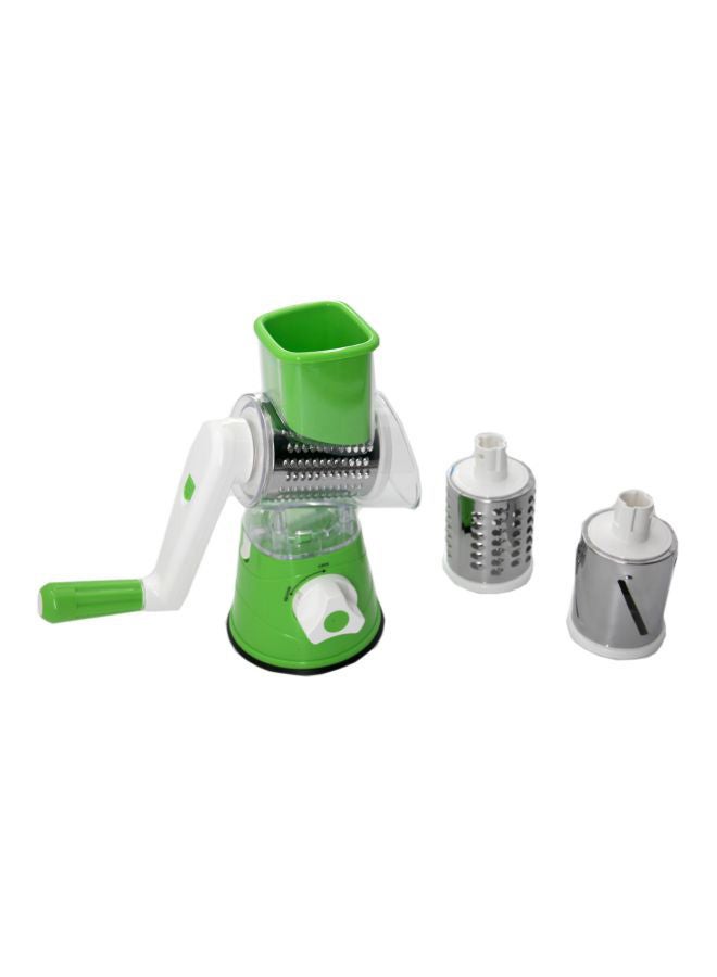 Drum Grater White/Green/Clear 