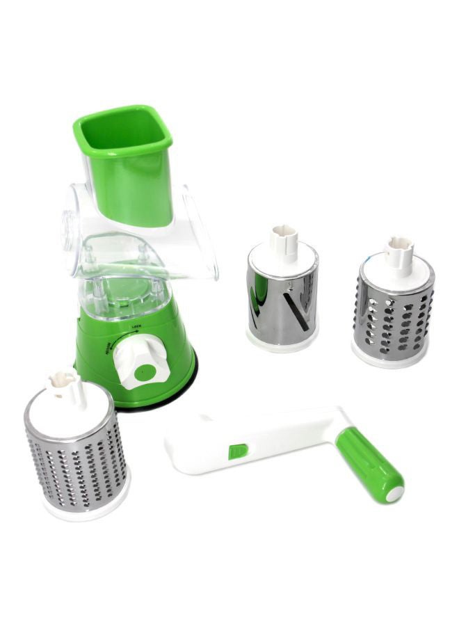 Drum Grater White/Green/Clear 