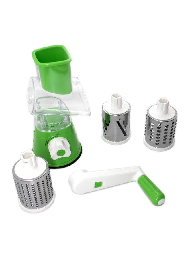 Generic - Tabletop Drum Grater White/Green/Silver - Image 1