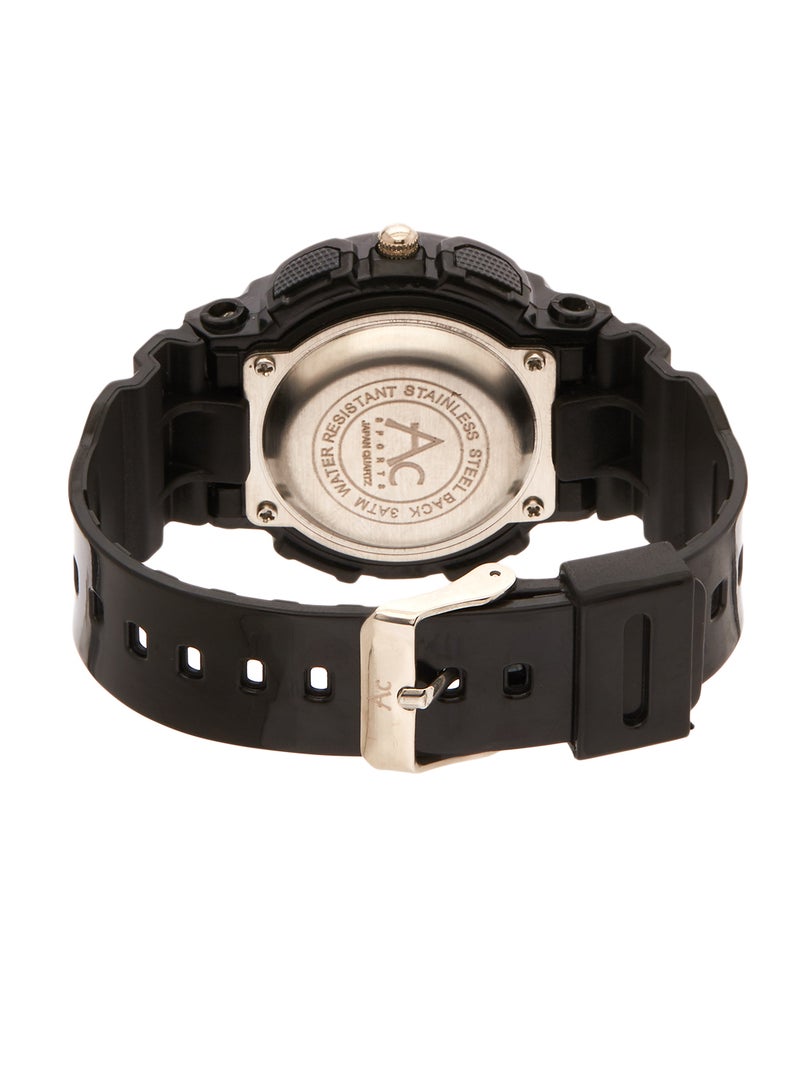 AC SPORTS men Leather Strap Analog Wrist Watch 2409  - Image 3