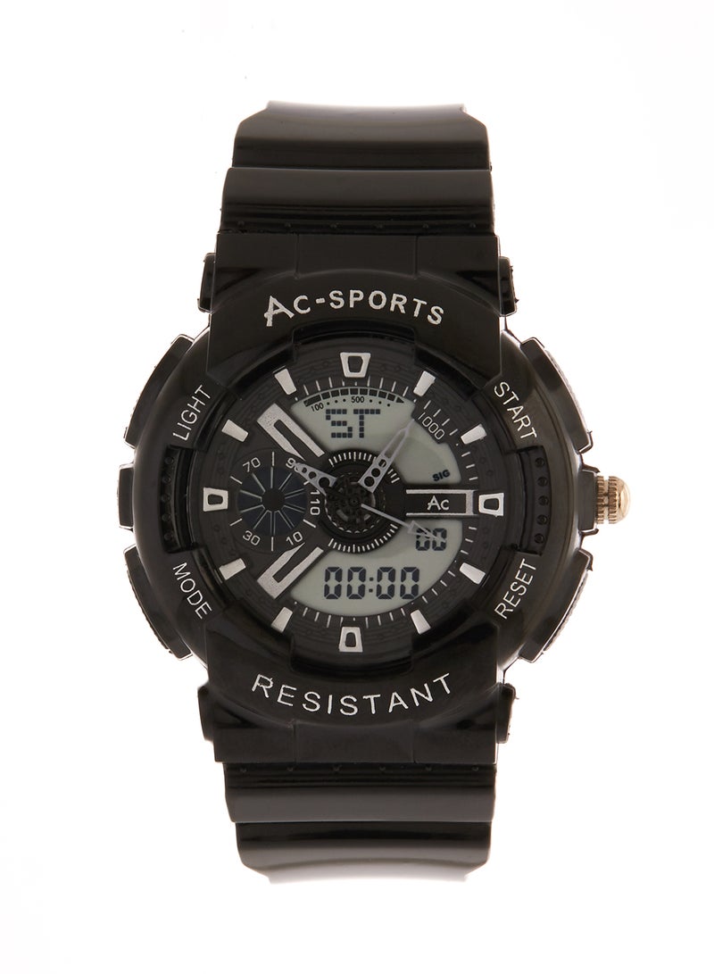 AC SPORTS men Leather Strap Analog Wrist Watch 2409  - Image 1