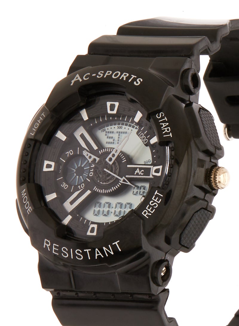 AC SPORTS men Leather Strap Analog Wrist Watch 2409  - Image 2
