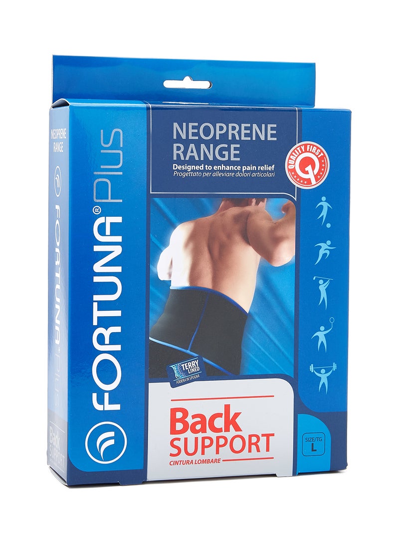 Fortuna Neoprene Range Back Support - Image 1