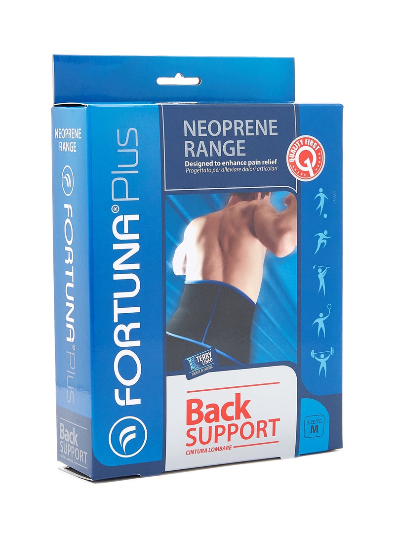 Fortuna Neoprene Range Back Support - Image 1