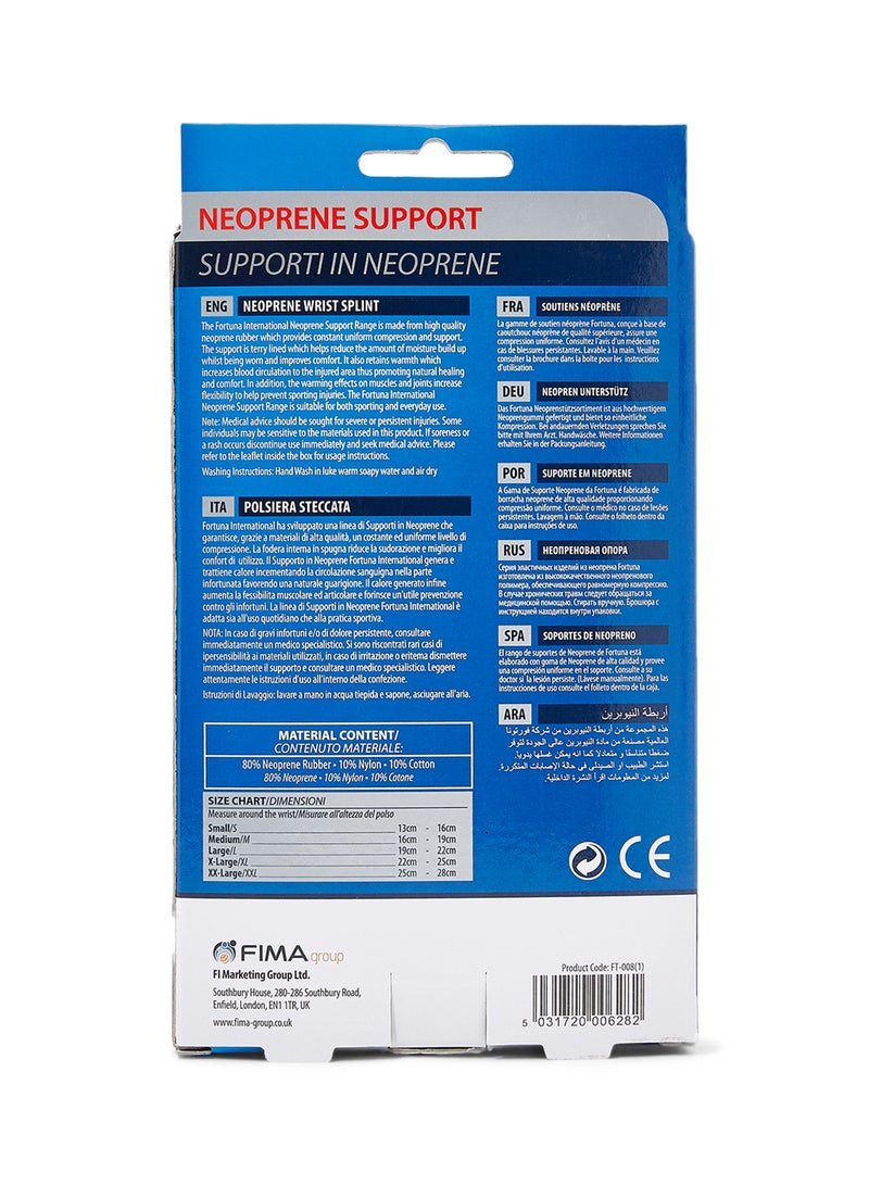 Fortuna Neoprene Range Wrist Splint Right - Image 2