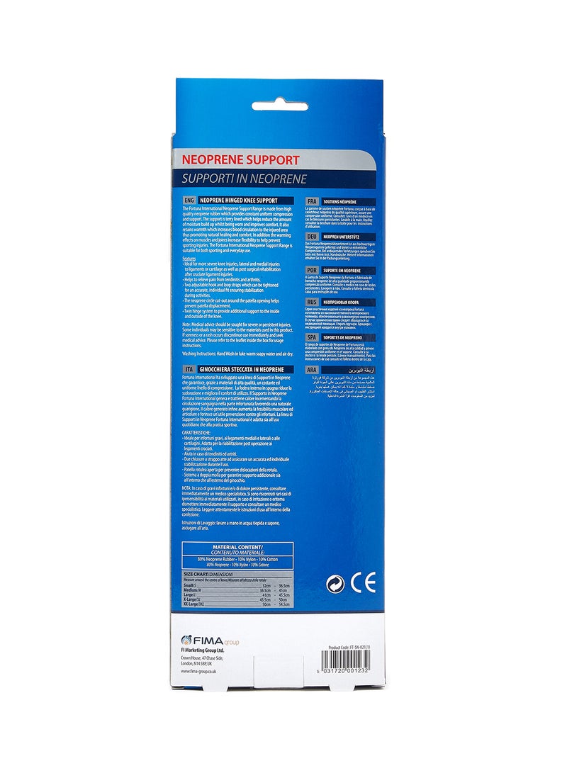 Fortuna Neoprene Range Hinged Knee Support - Image 2